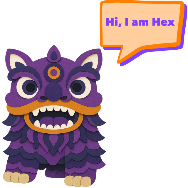 HexPickr mascot